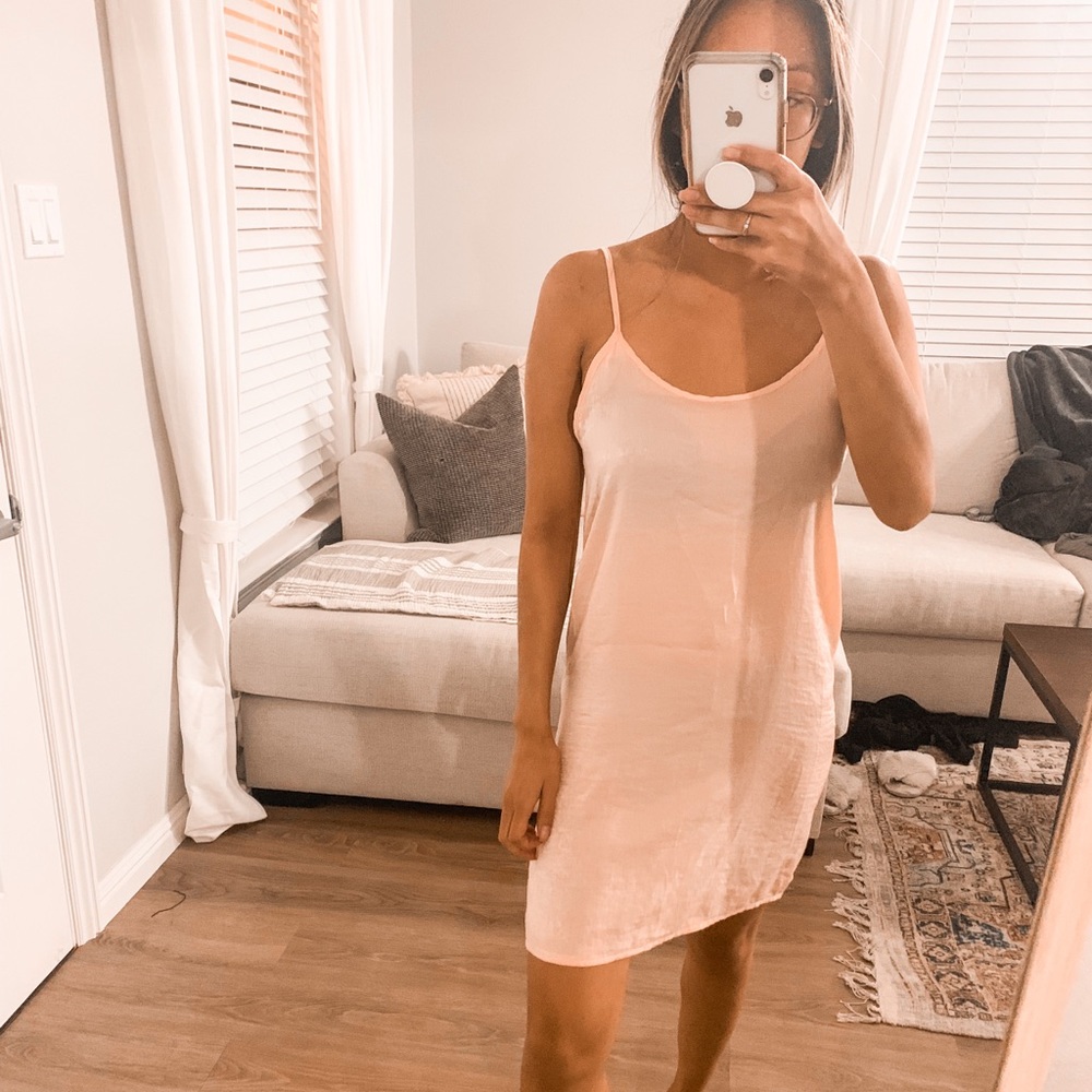 Tilly’s Pink Satin Dress